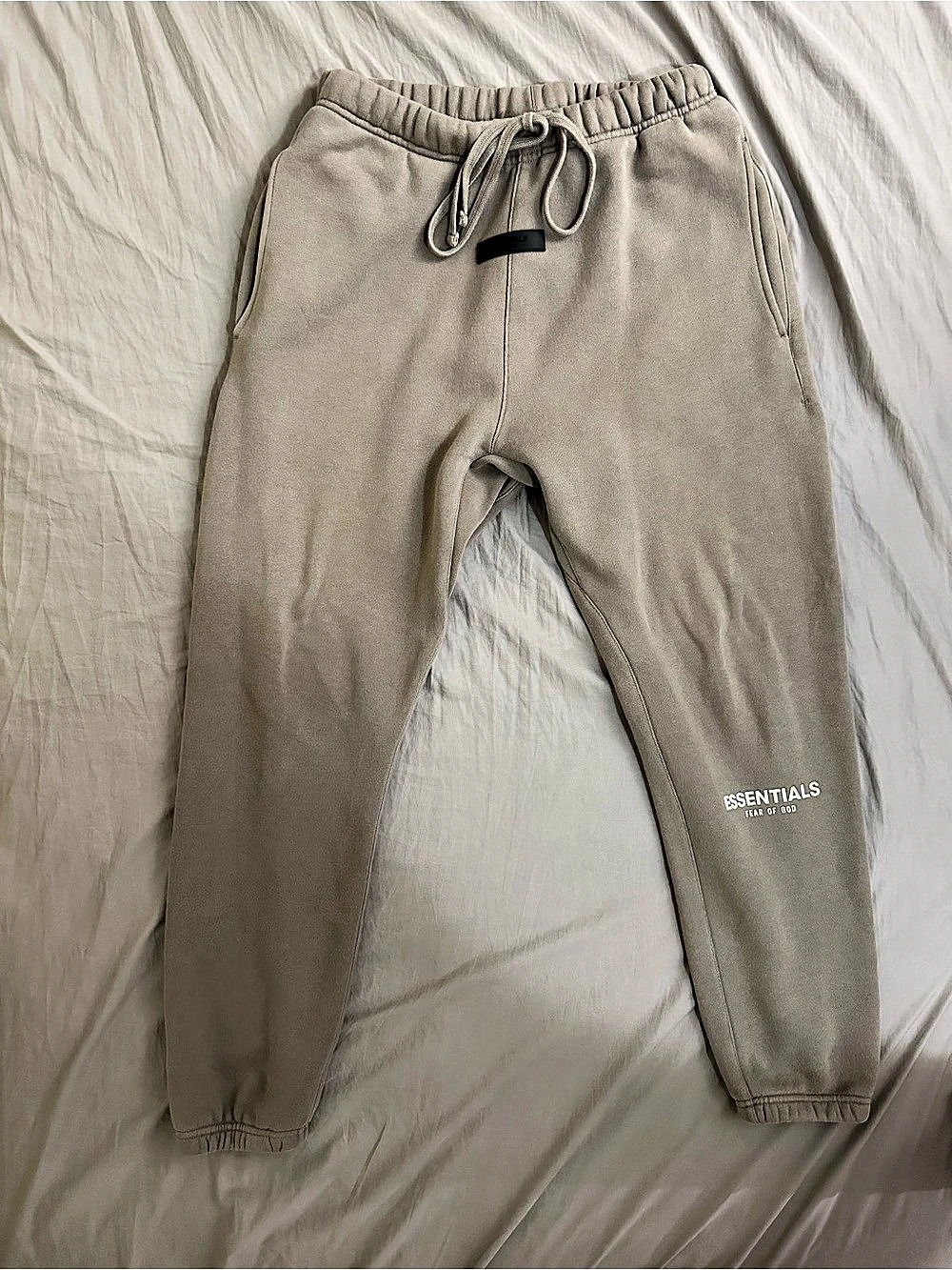 Authentic Fear of God Essentials Classic Sweatpants - Taupe/Beige